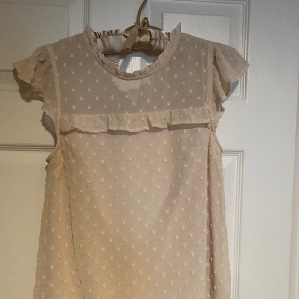 Monteau sheer top- Medium- NWT